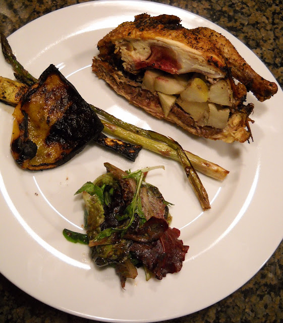 Deep Fried Game Hens and Lime Pavlovas with Mangoes ramblingtart