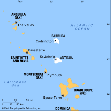 Historias Varias en Antigua & Barbuda...: Dónde queda Antigua???