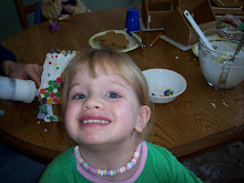 Lexie and her candy necklace 2009