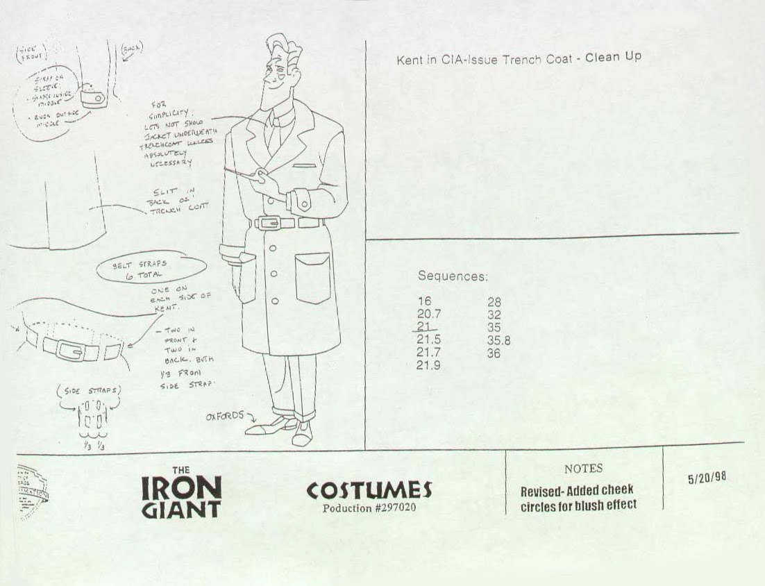 Living Lines Library The Iron Giant Character Kent Mansley
