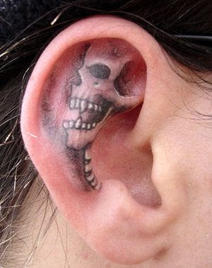 tattoos on ear