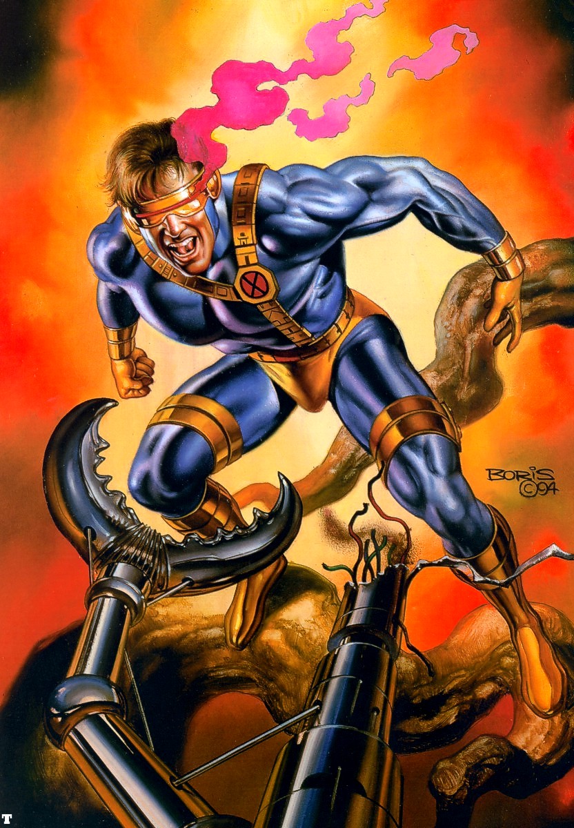 [FICHA] Damon Summers  Boris+Vallejo+-+Marvel+Comics+-+X-Men+-+Cyclops+01