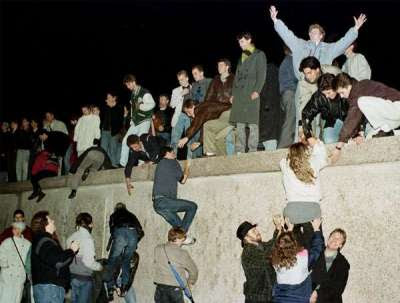 La caída del muro de Berlín