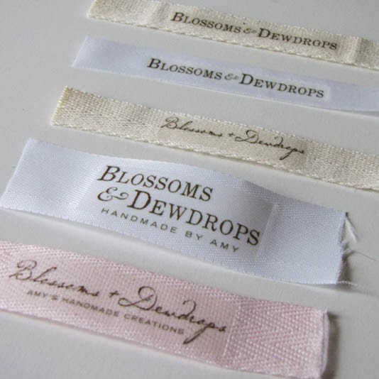 A Day In 1862... Fun with twill tape labels