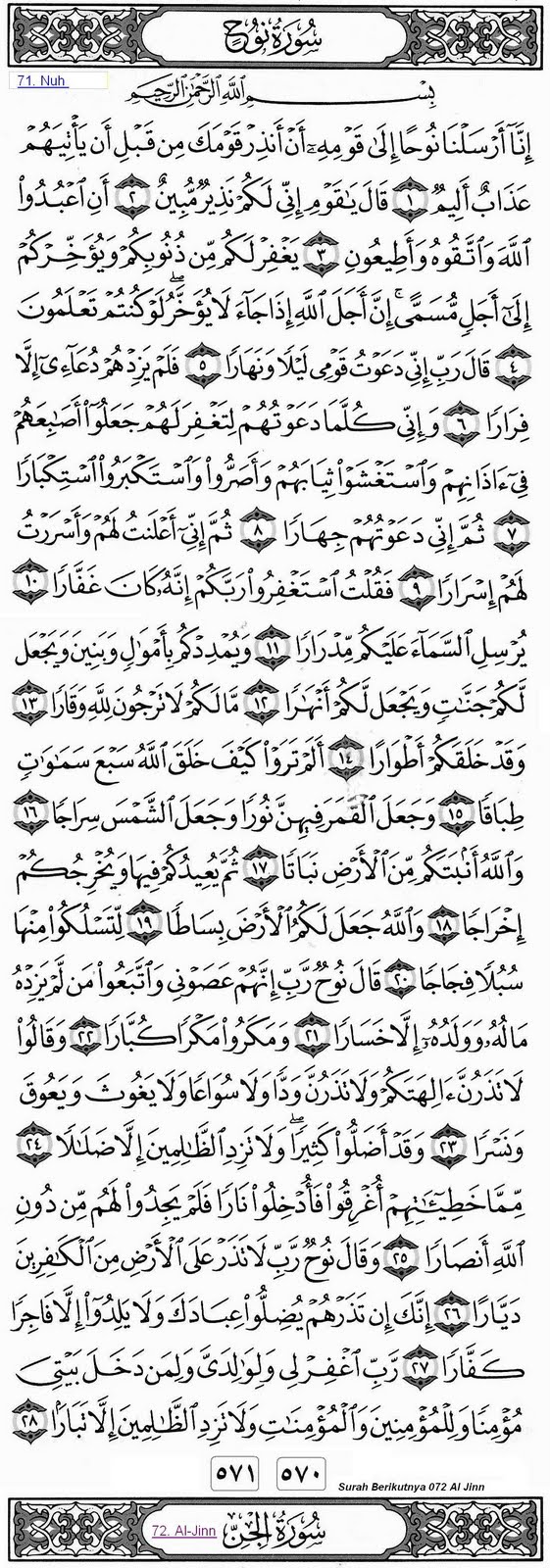 Surah Nuh