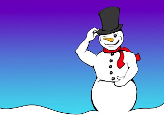free Snowman desktop wallpaper