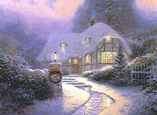 Christmas wallpaper scenes for the computer