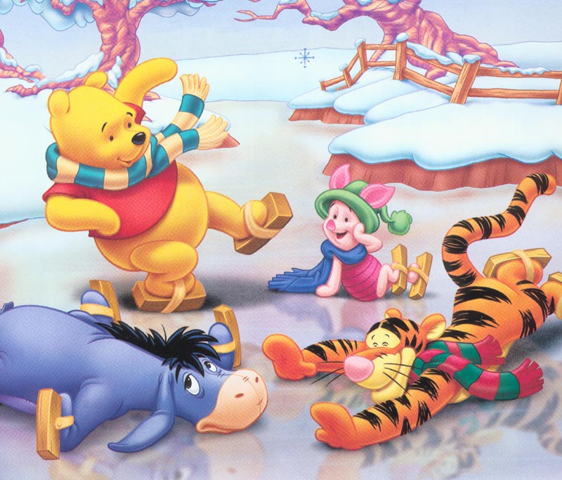 These Winnie the Pooh Christmas Wallpapers are special gift for cartoon 