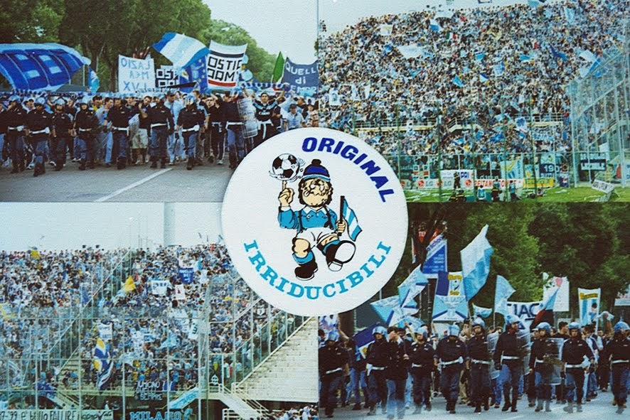 Cristiano ronaldo strips down to his underwear during soccer match Fotomontajes Ultras: Irriducibili (SS Lazio)