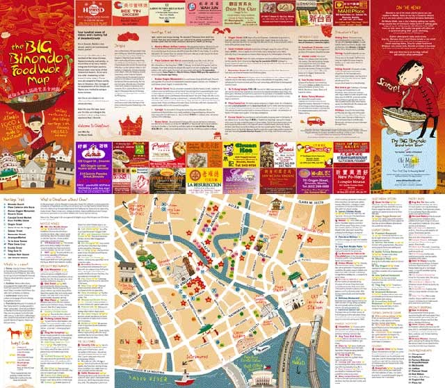 Manila Big Binondo Food Wok Map now available! Ivan About Town