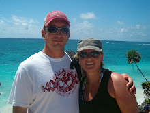 Rob and I on the beach