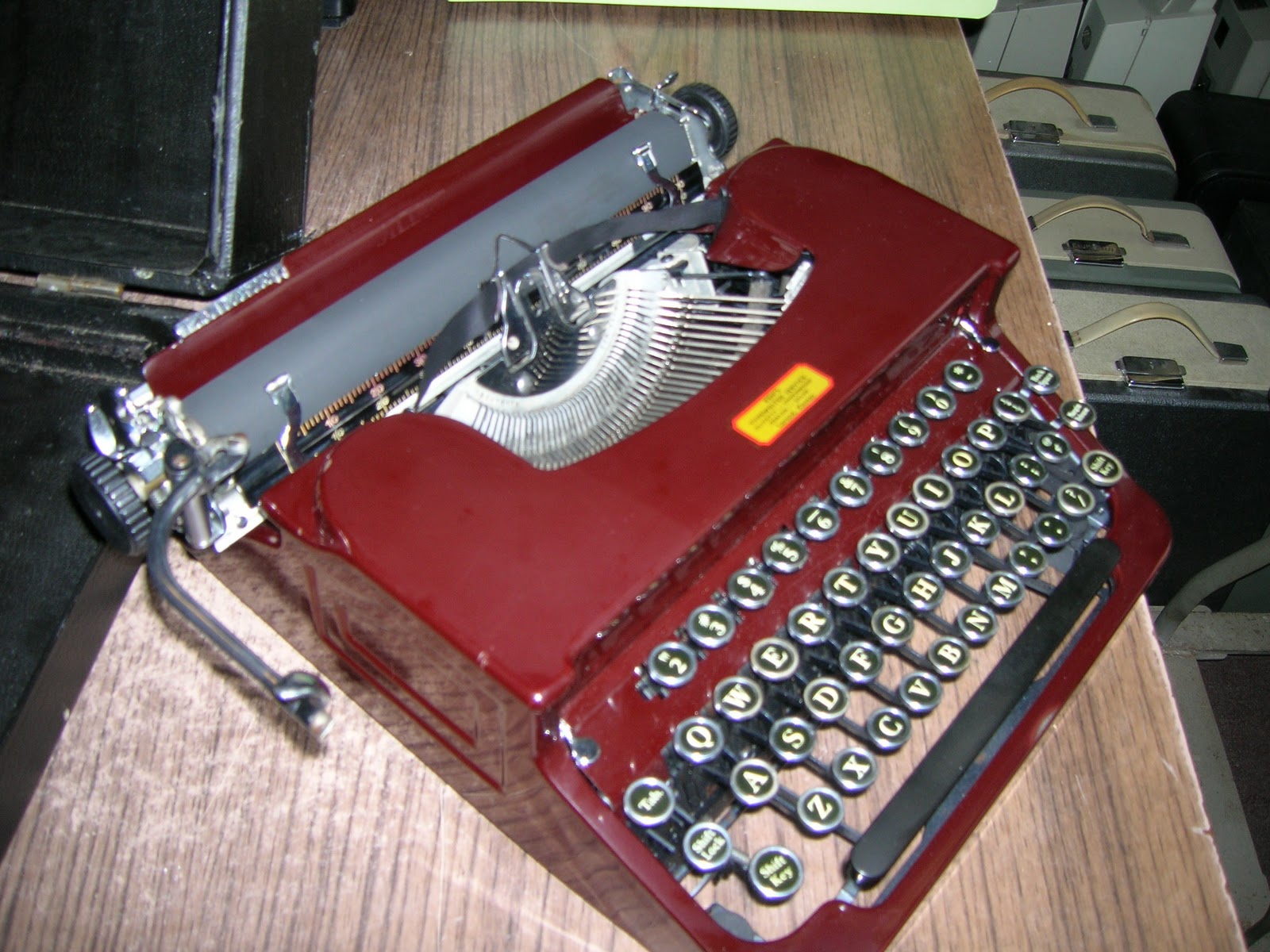 Life in a Typewriter Shop January 2011