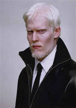 ugly albino