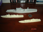 Miniatur Model Warship Patrol Battleship Submarine scuba representation of the ideas will be unique