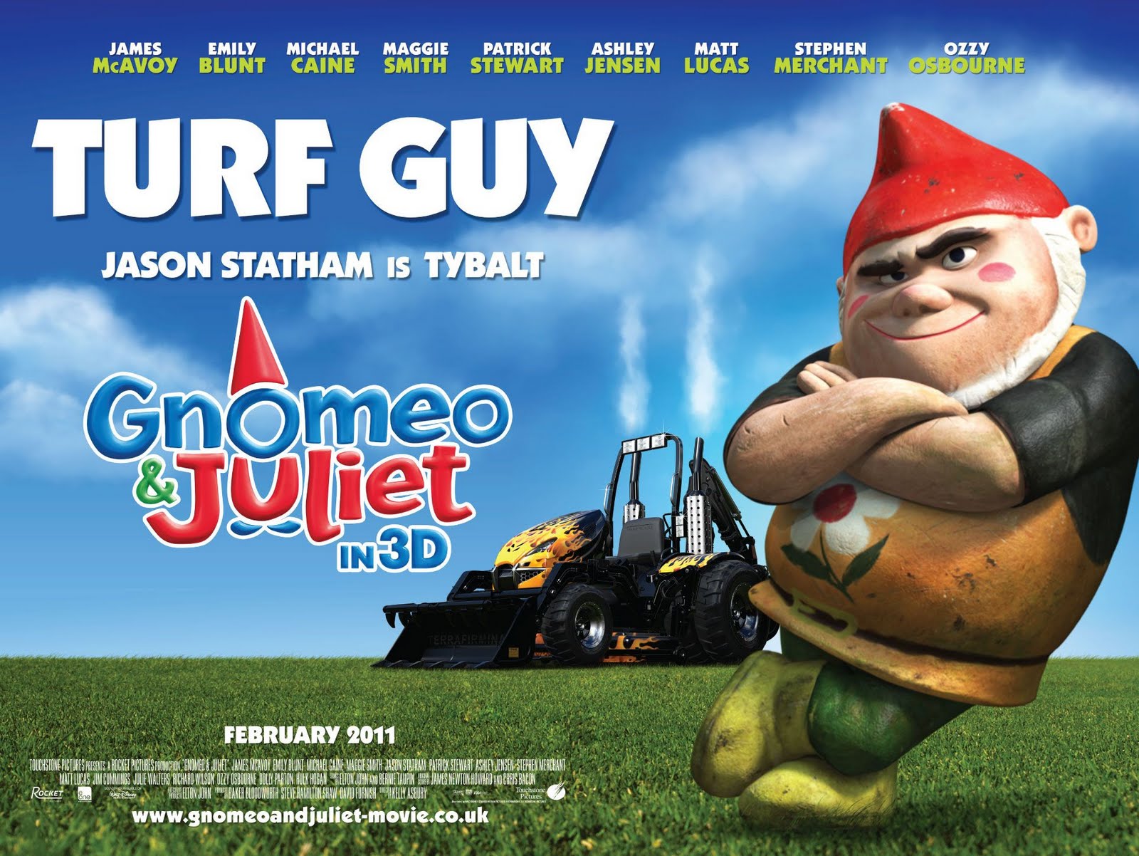 Gnomeo and Juliet Character Poster