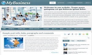 MyBusiness Blogger Template