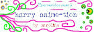 Logo Harry anime-tion pink style