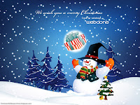 Christmas Snowman HD Wallpapers