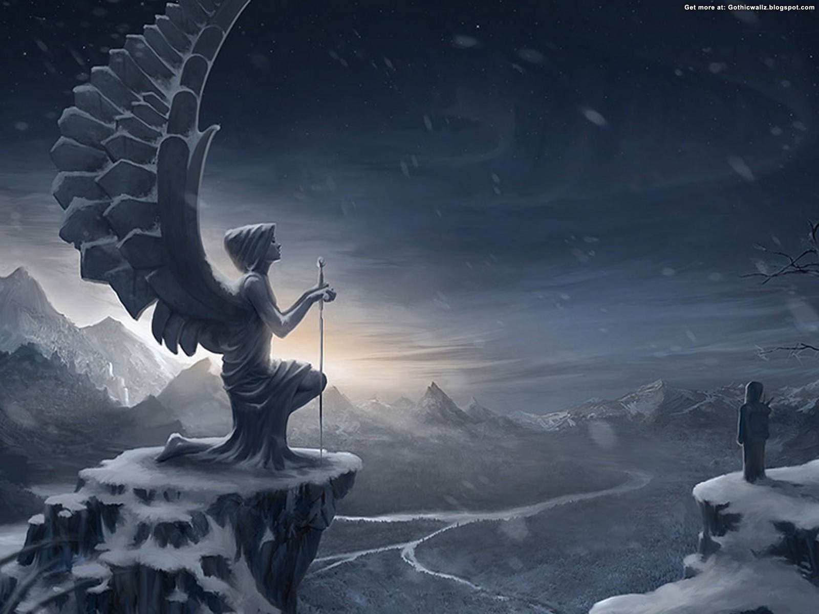 Winter in the Goth | Gothic Wallpaper Download