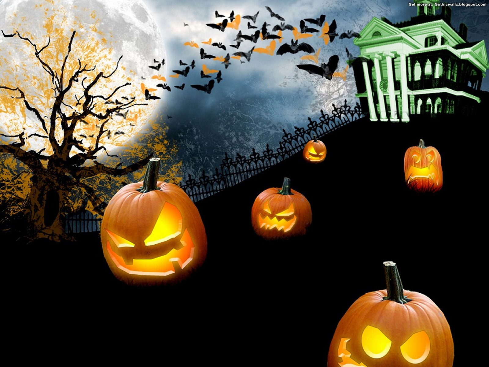 spooky halloween | Gothic Wallpaper Download