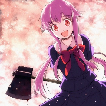 Animanga Cafe Mirai Nikki Ova Animanga Cafe Mirai Nikki Ova