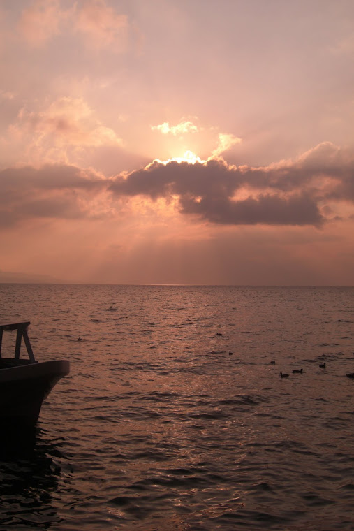 Sunset, Lake Atitlan