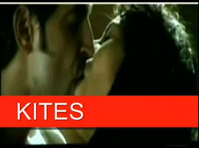 Kites Kissing Scene
