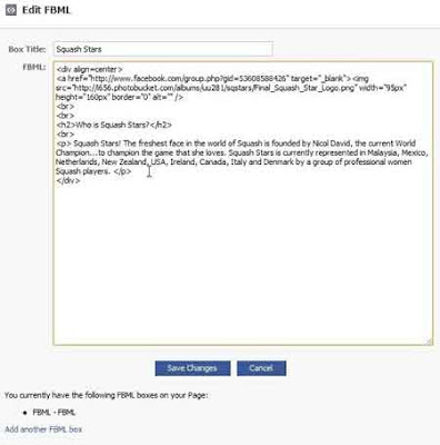 cara membuat facebook pages fbml