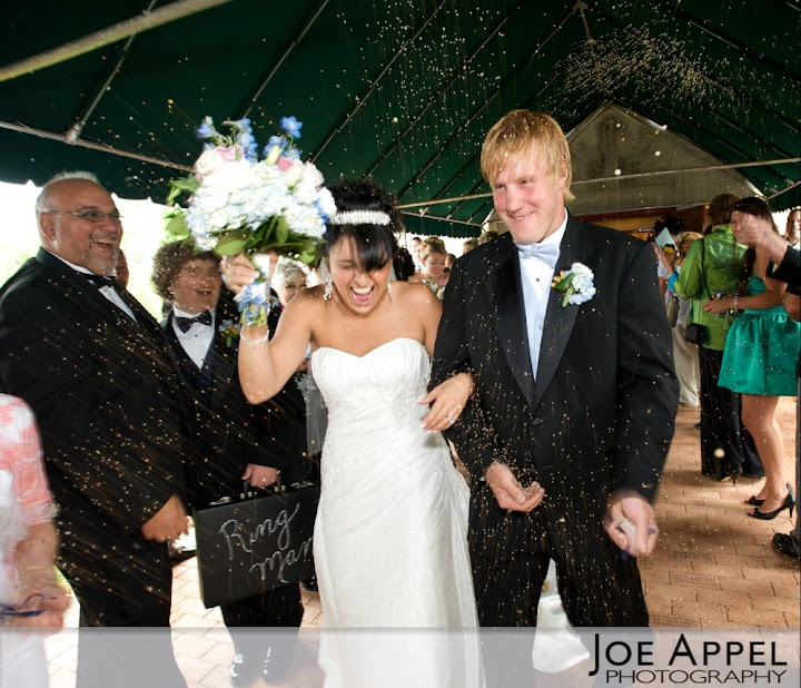 Wedding Recessional Birdseed