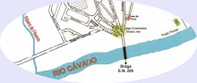 Mapa do Rio Cávado