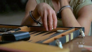 Notice that Kate only plays with the white pieces - a wannabe good girl?