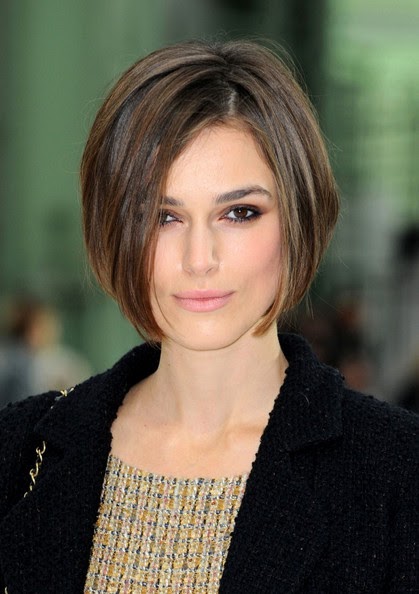 904atow Keira Knightley Bob Haircut Back View