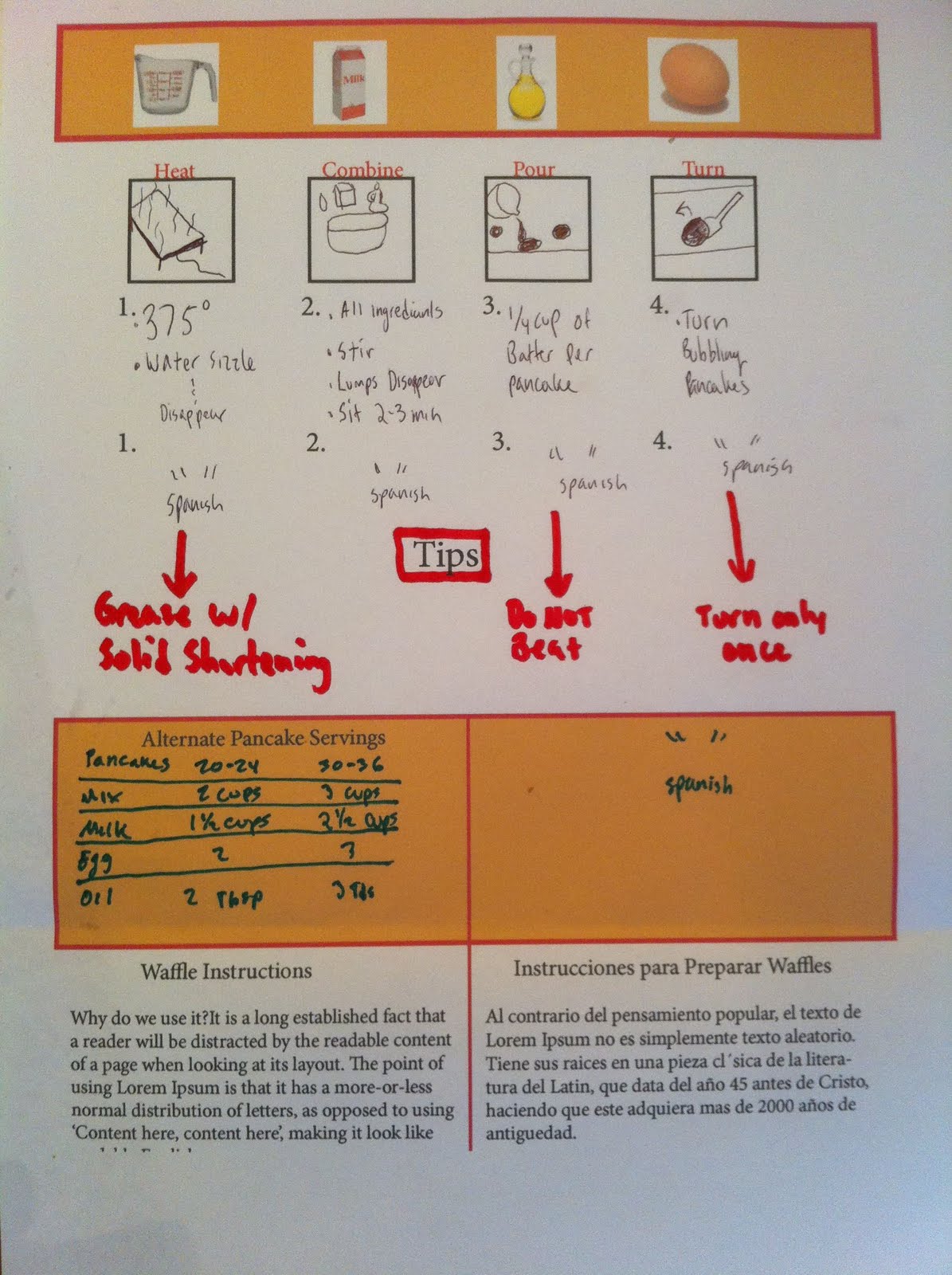 Brandon's Portfolio Aunt Jemima Pancake Box