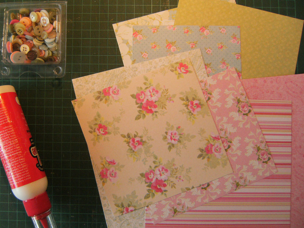 Lizzie Made Paper Flower Tutorial Three Flowers made from Circles