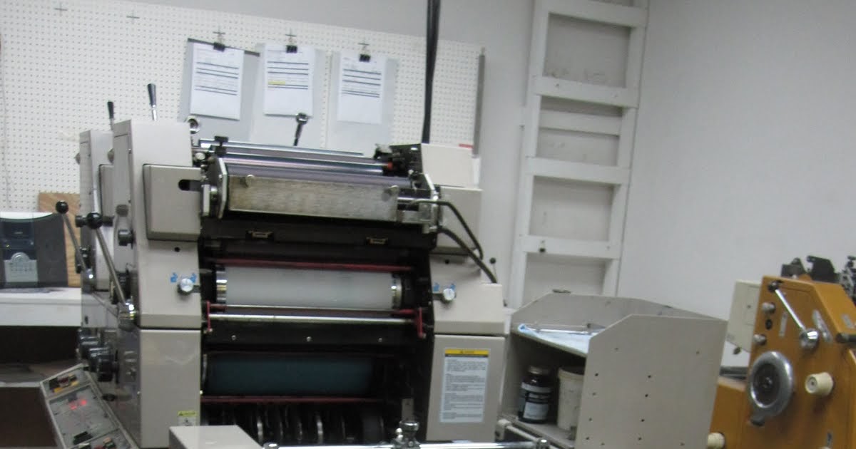The Executive Pressman Traditional printing presses real examples