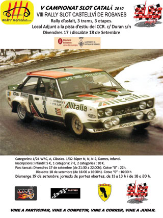 RALLY CASTELLVI DE ROSANES (SETEMBRE)