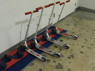 Google New York Office, scooters