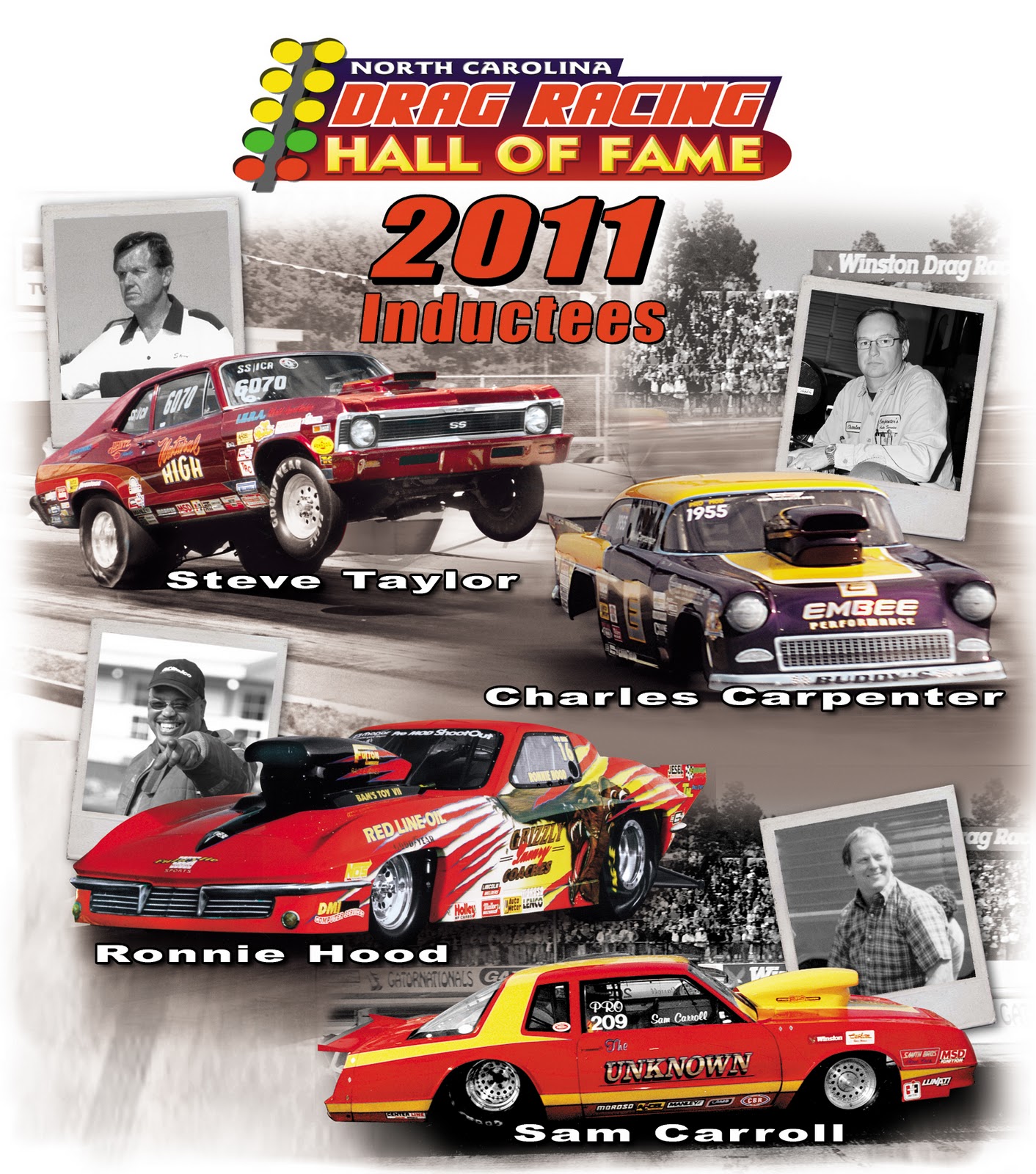 DRAG CITY NEWS Carpenter Honored as 2011 North Carolina Drag Racing