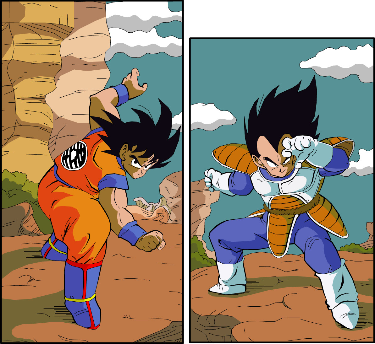 GOKU SERIA MAIS FORTE SE CRESCESSE NO PLANETA VEGETA? 