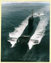 HMS Resolution at sea (RNSM)