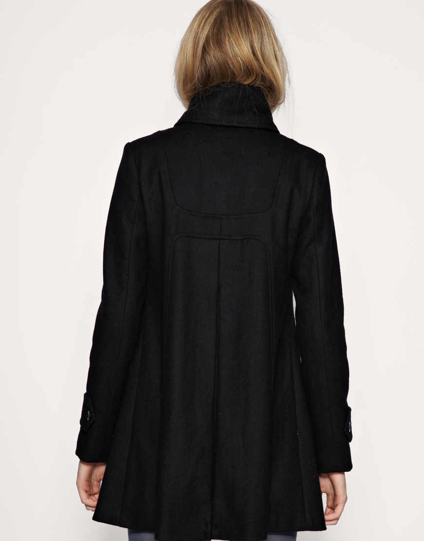 Wearable Trends Pleated Swing Coat
