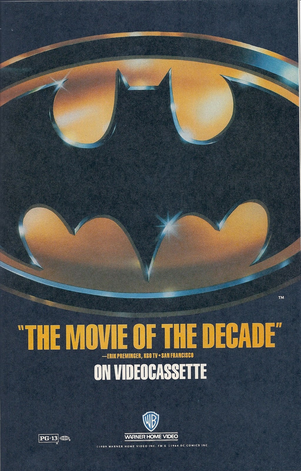 Batman Vhs