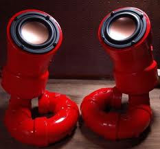 red pipe speaker