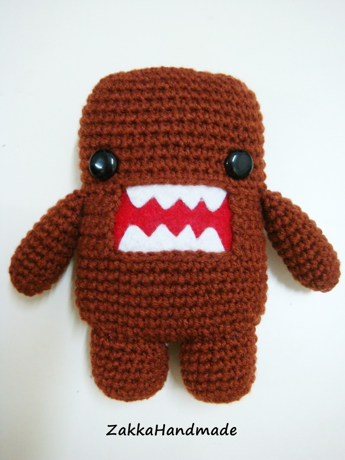 Momogurumi momo zakka handmade: Domo kun