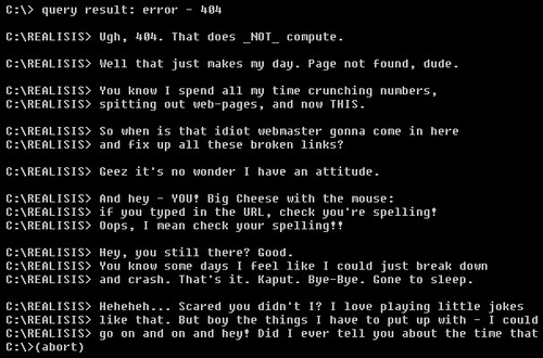 Funny Error 404