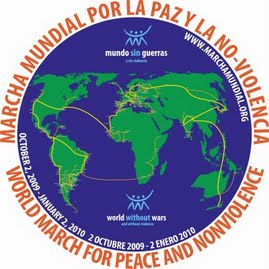 MARCHA MUNDIAL POR LA PAZ Y LA NO VIOLENCIA