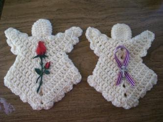 Pocket prayer shawl crochet patterns A little bit about everything…: Angel Prayer Cloths