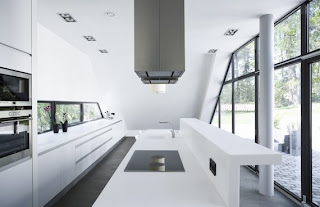 Villa Black and White Interior Design