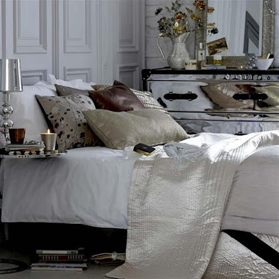 glamor bedroom comfortable