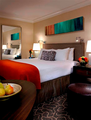 glamor bedroom design luxury bed